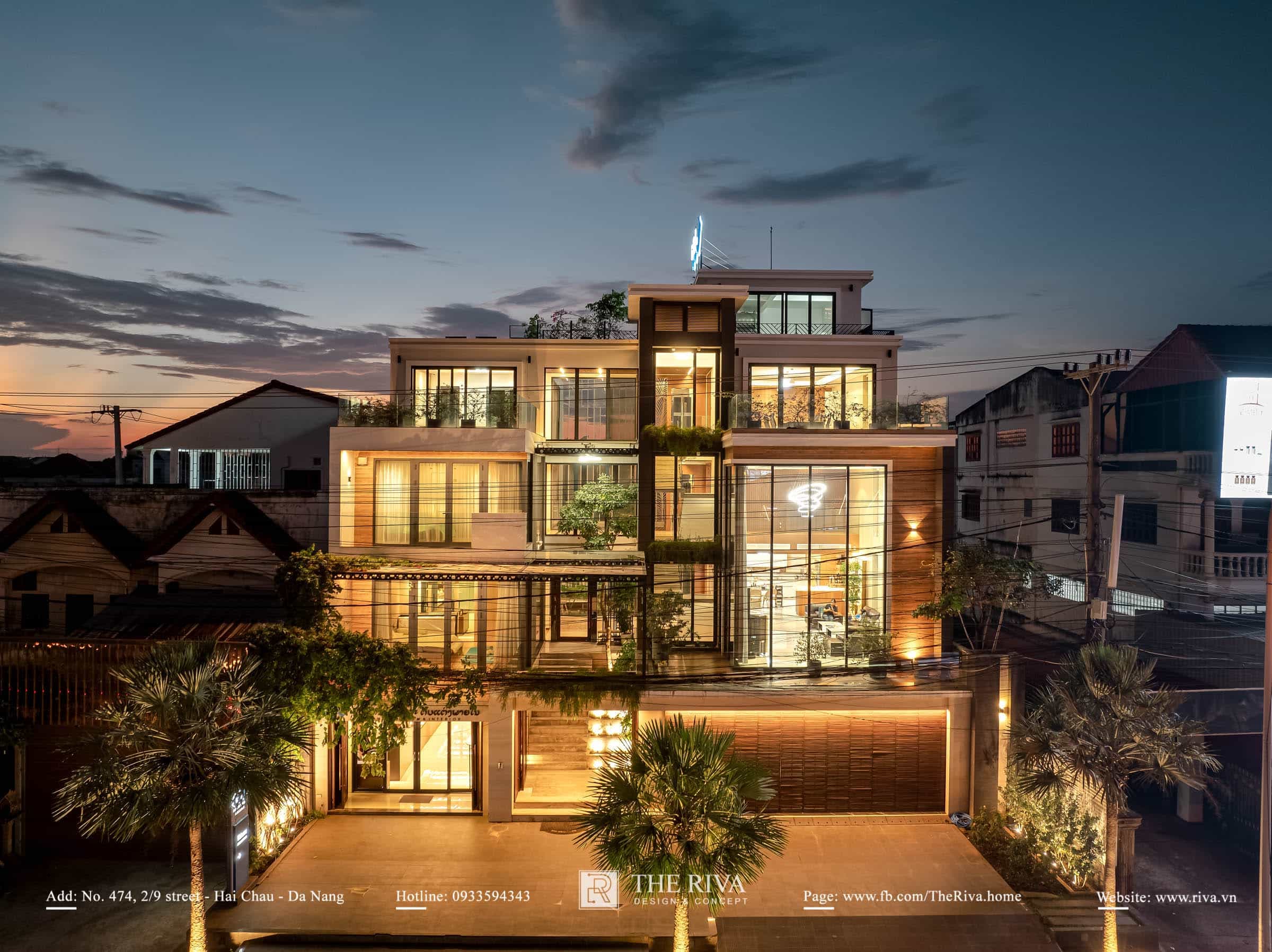 Thiết Kế Và Thi Công Trọn Gói Biệt Thự Hiện Đại Hoàng Anh Villa