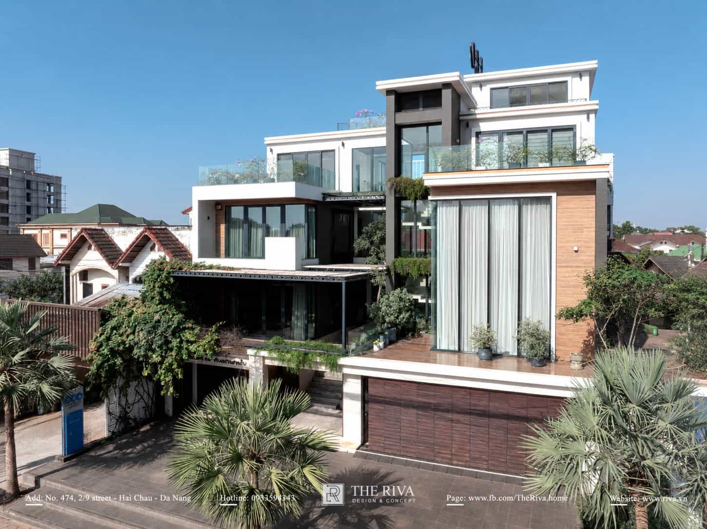 Thiết Kế Và Thi Công Trọn Gói Biệt Thự Hiện Đại Hoàng Anh Villa - 1