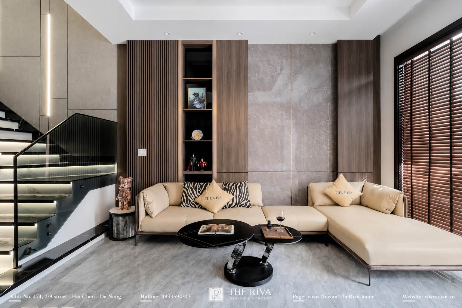 Thiết Kế Và Thi Công Trọn Gói Biệt Thự Hiện Đại RIVA LAND