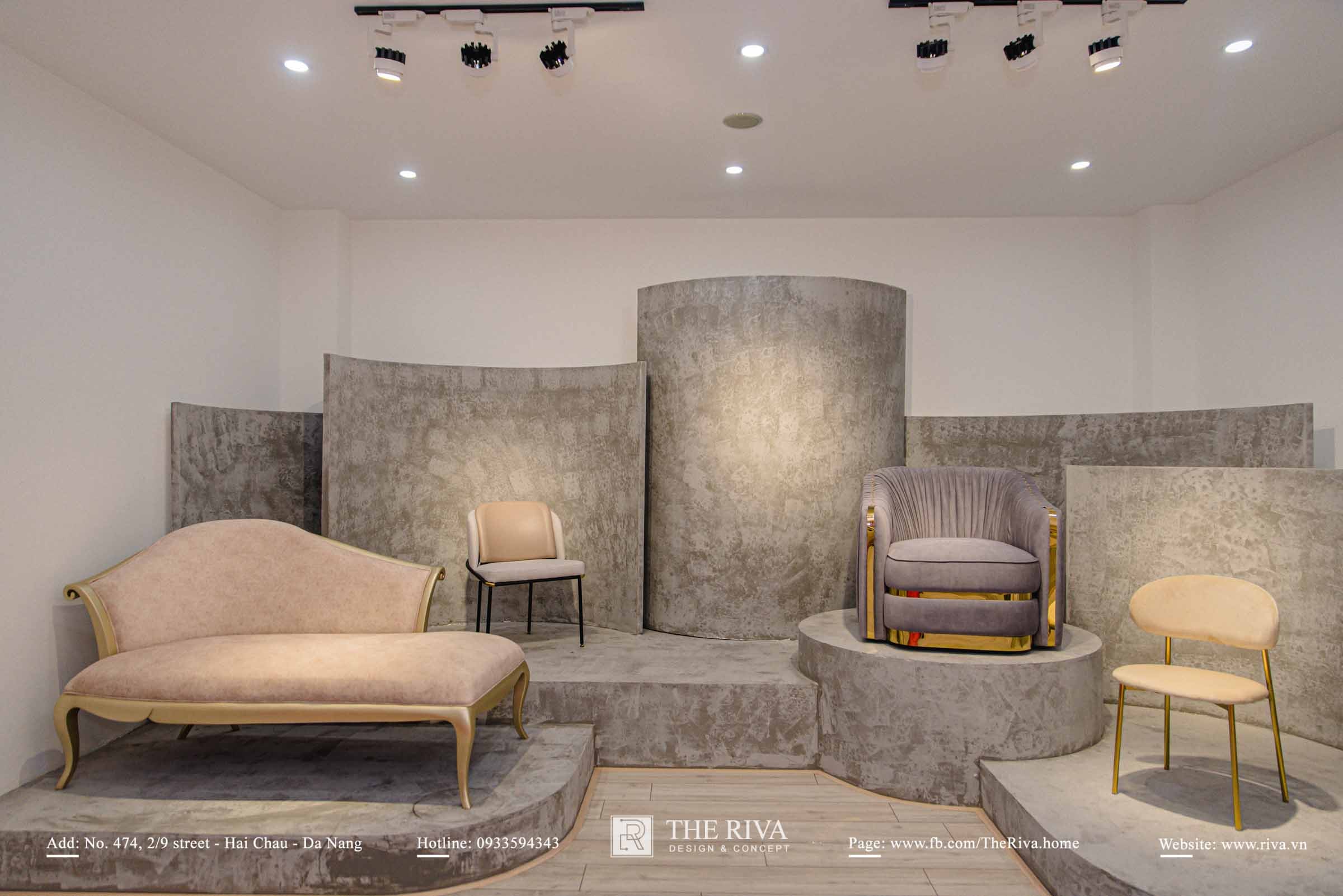 Thiết Kế Và Thi Công Trọn Gói Showroom THE RIVA Phong Cách Modern Classic Tại Đà Nẵng - 18