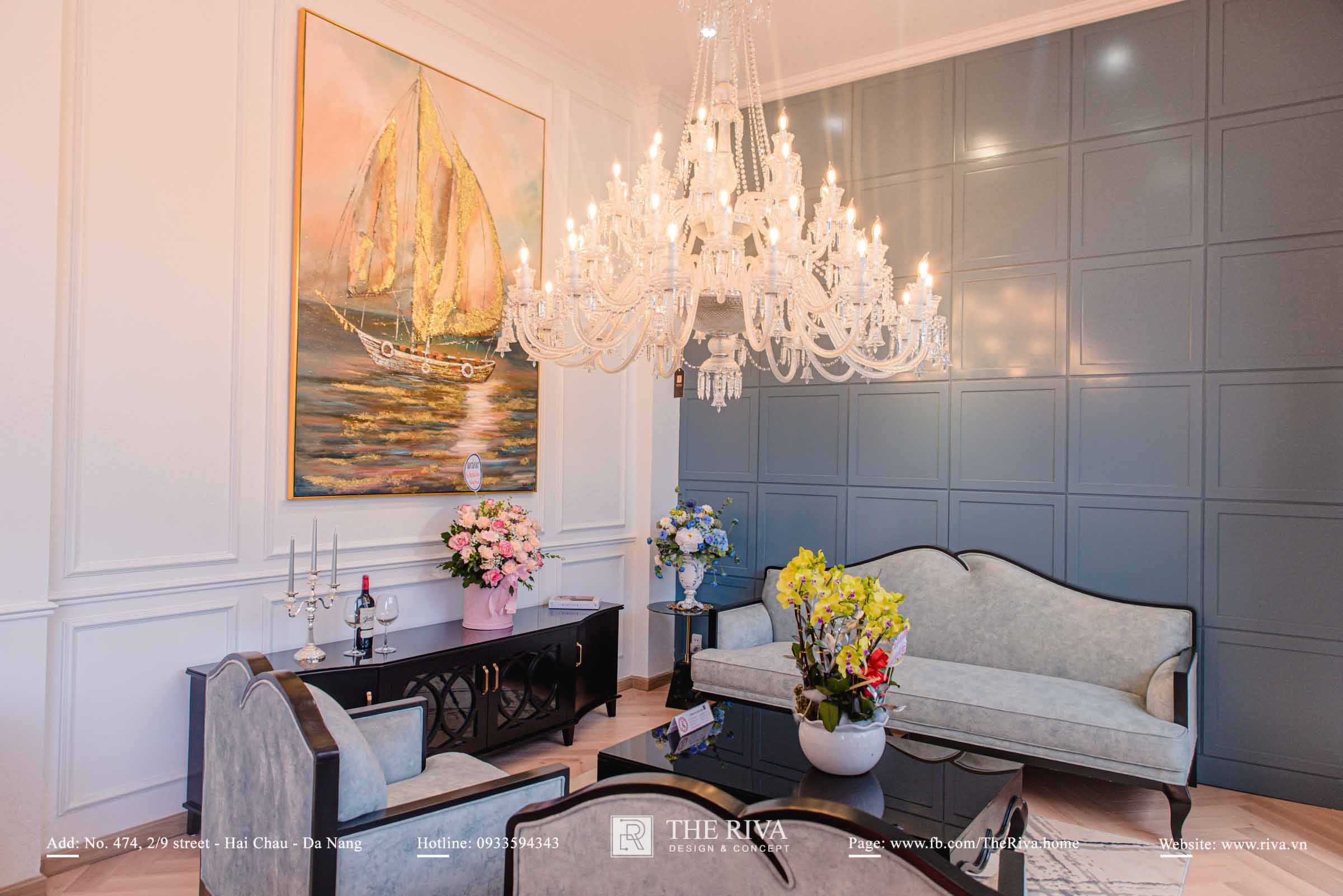Thiết Kế Và Thi Công Trọn Gói Showroom THE RIVA Phong Cách Modern Classic Tại Đà Nẵng - 22