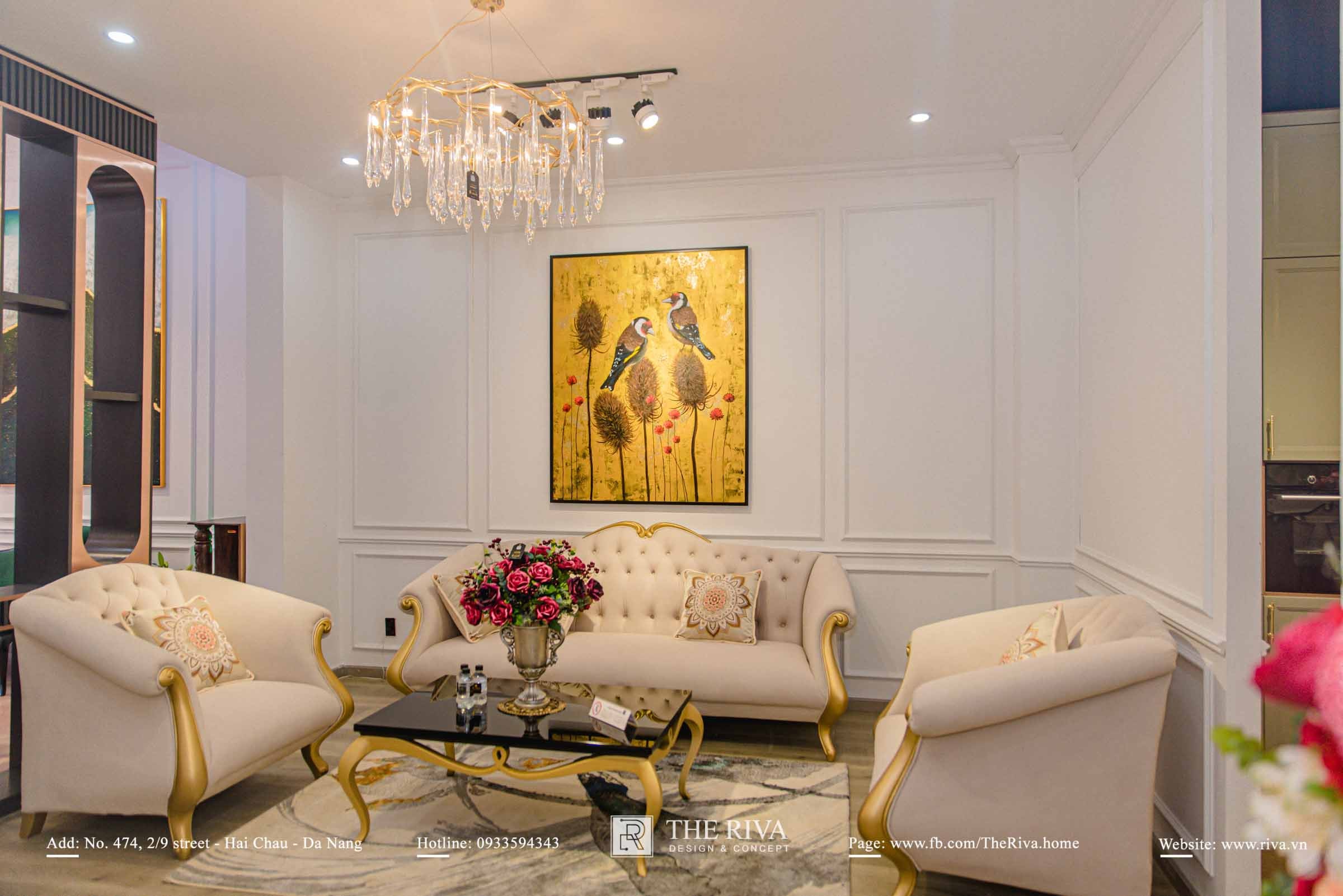 Thiết Kế Và Thi Công Trọn Gói Showroom THE RIVA Phong Cách Modern Classic Tại Đà Nẵng - 36