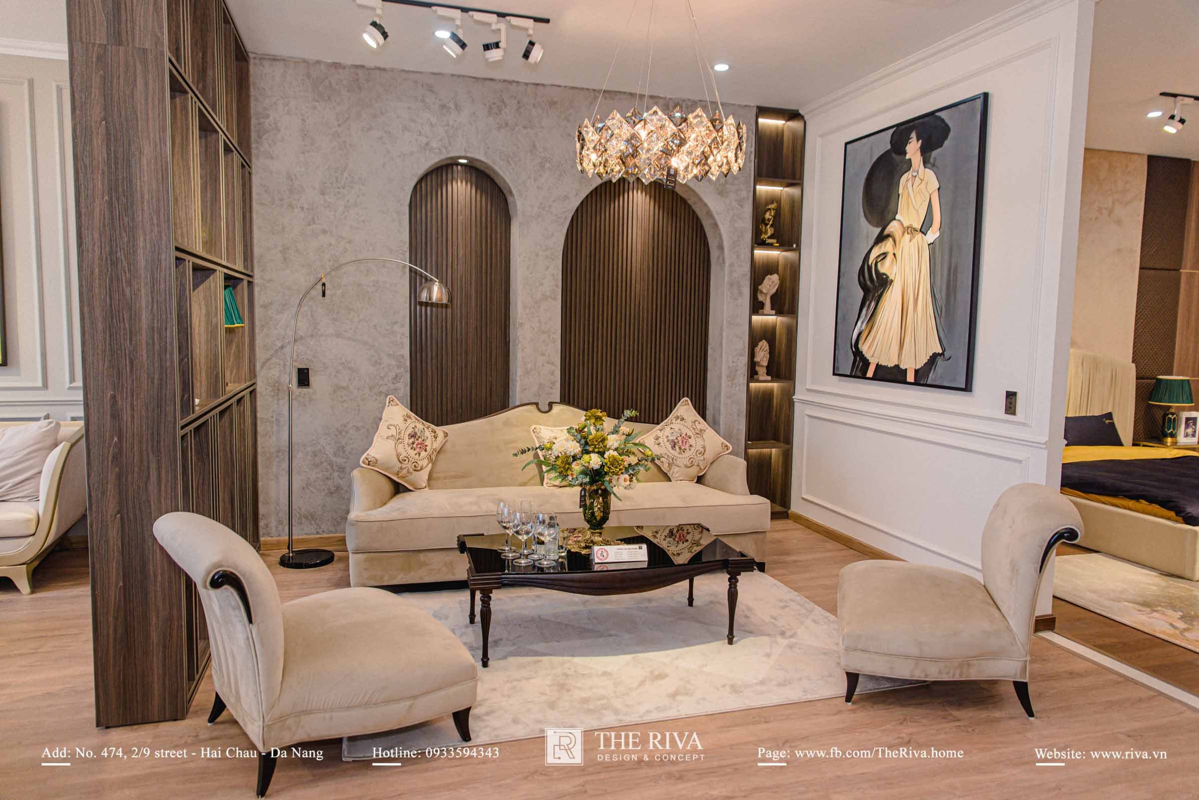 Thiết Kế Và Thi Công Trọn Gói Showroom THE RIVA Phong Cách Modern Classic Tại Đà Nẵng - 34