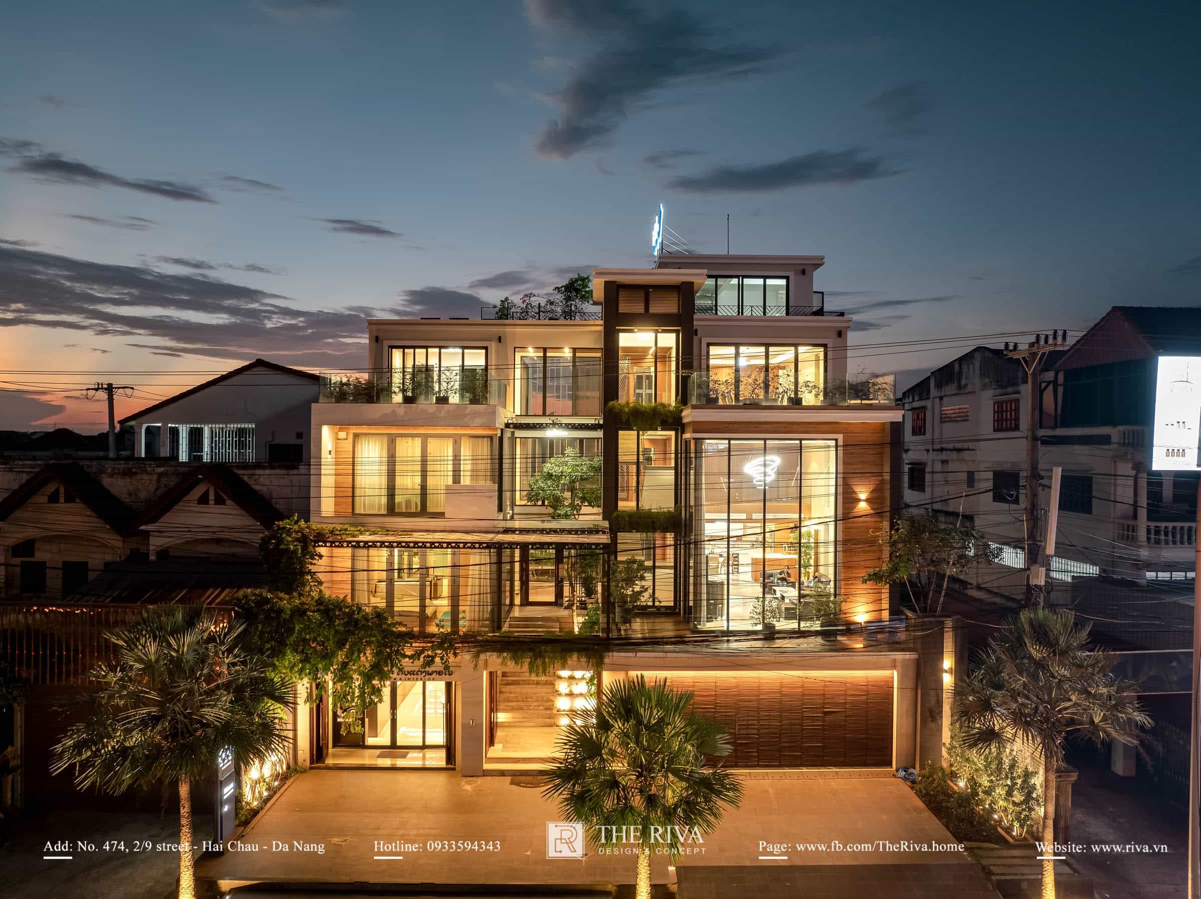 Thiết Kế Và Thi Công Trọn Gói Biệt Thự Hiện Đại Hoàng Anh Villa