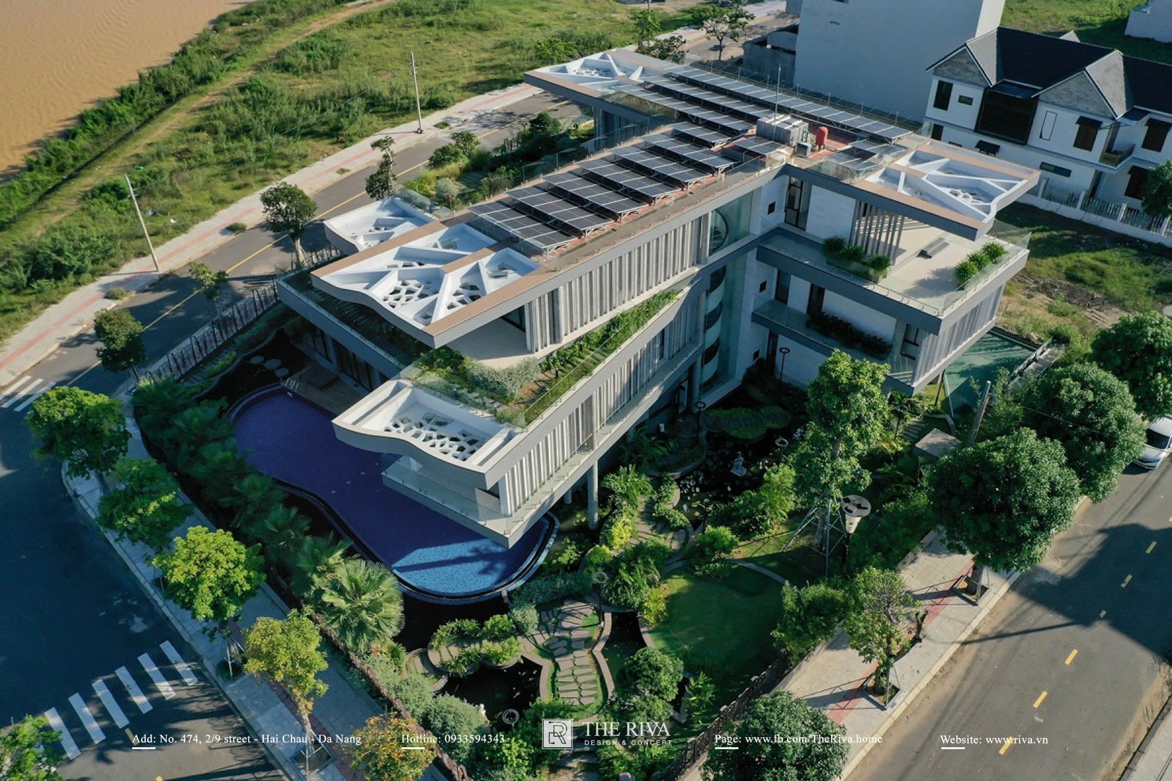 Thi Công Xây Dựng Và Nội Thất Trọn Gói Biệt Thự Hiện Đại Libellule Villa